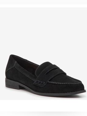 Lucky Brand Eryka Loafer - WOMENS - BLACK SUEDE